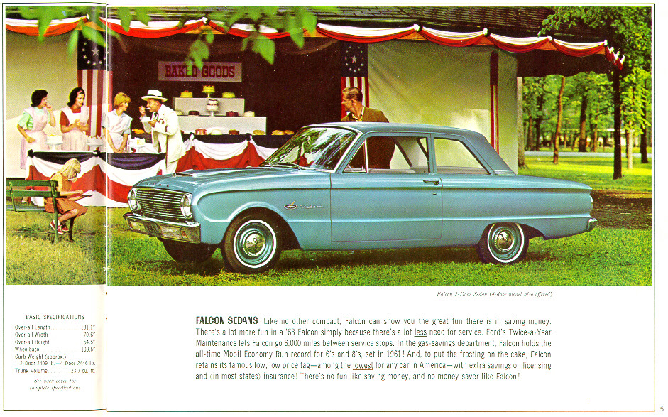 1963 Ford Falcon Brochure Page 8